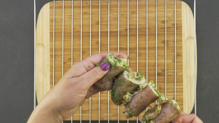 Рецепт шашлычков-гриля из свинины