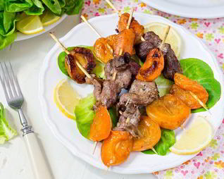 Шашлычки из утиных грудок