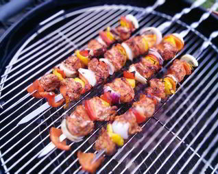 Шашлычок из индюшки с розмарином