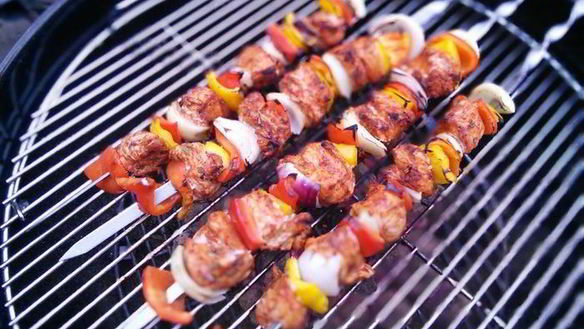 Рецепт Шашлычка из индюшки с розмарином