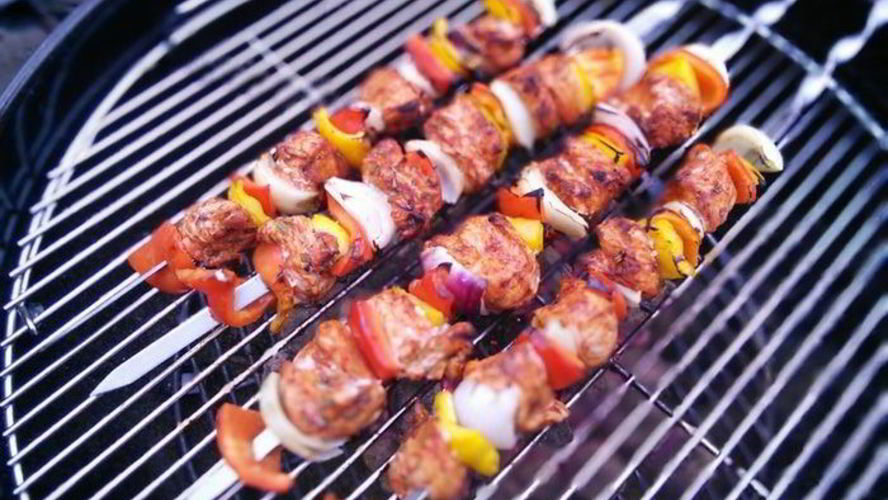 Рецепт шашлычка из индюшки с розмарином