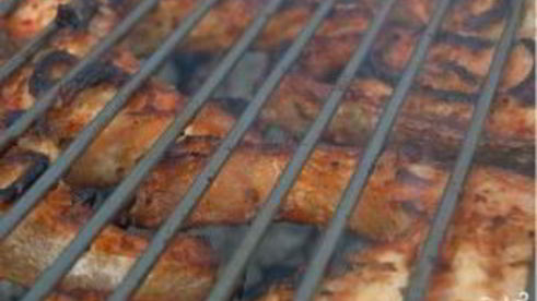 шашлык из форели