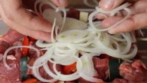 шашлык из говядины