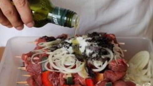 шашлык из говядины