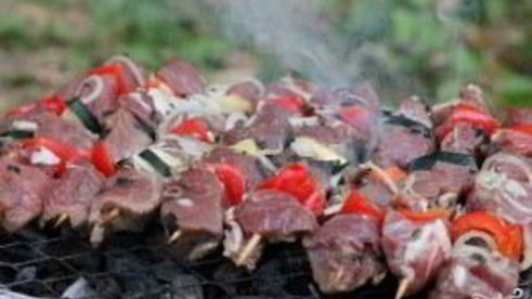 шашлык из говядины