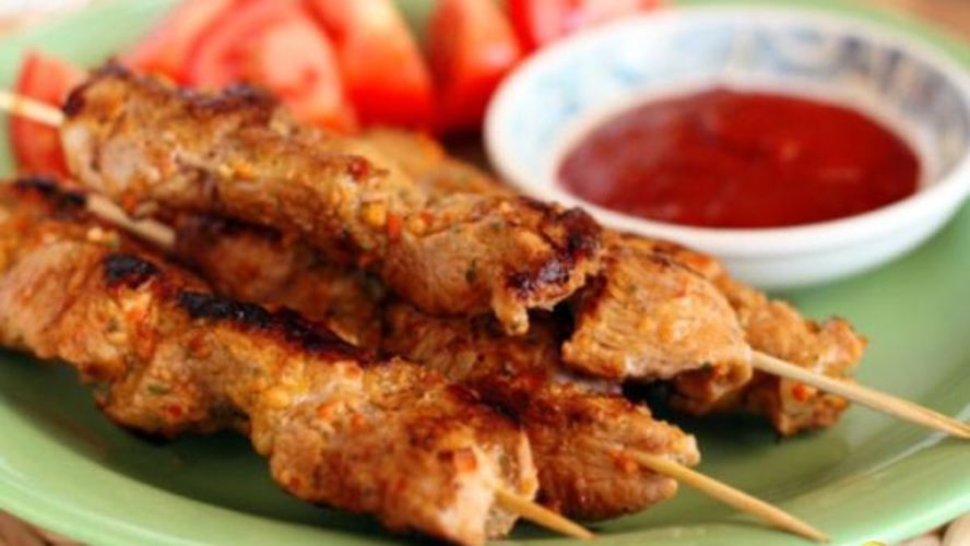 Рецепт шашлыка из индейки с беконом