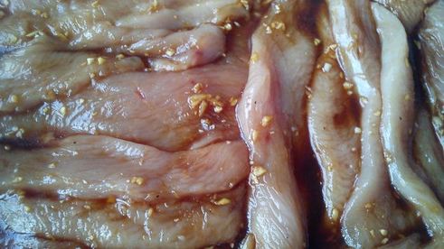 шашлык из индейки с имбирем