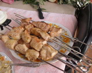 Шашлык из индюшатины