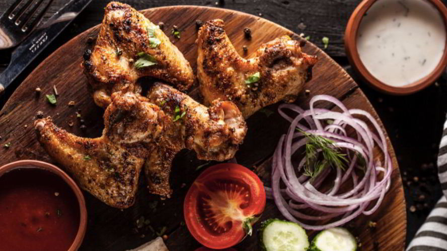 Рецепт шашлыка из куриных крыльев