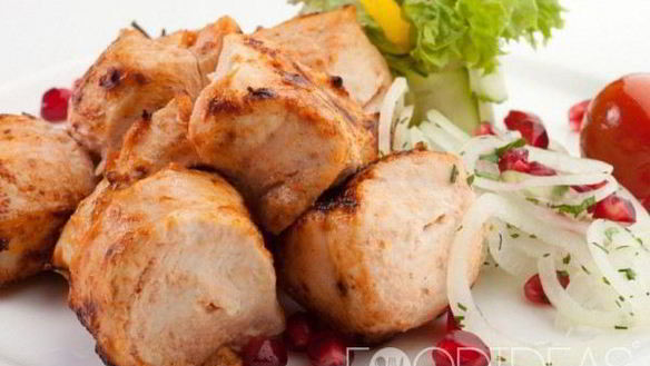 Рецепт Шашлыка из курицы в духовке