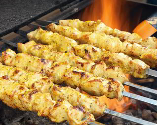 Шашлык из курицы