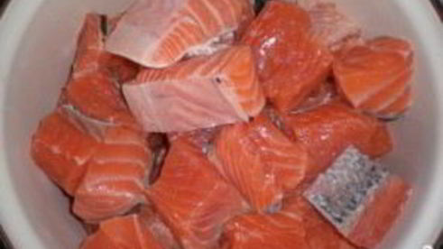 шашлык из лосося