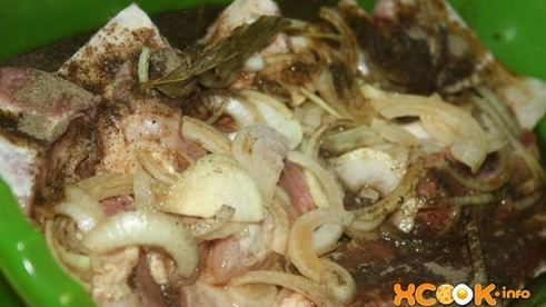 шашлык из ребрышек