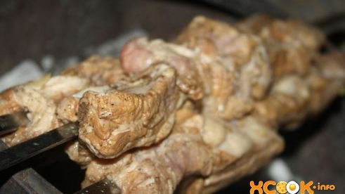 шашлык из ребрышек