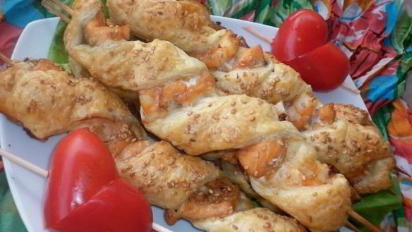 Рецепт Шашлыка из рыбы в духовке