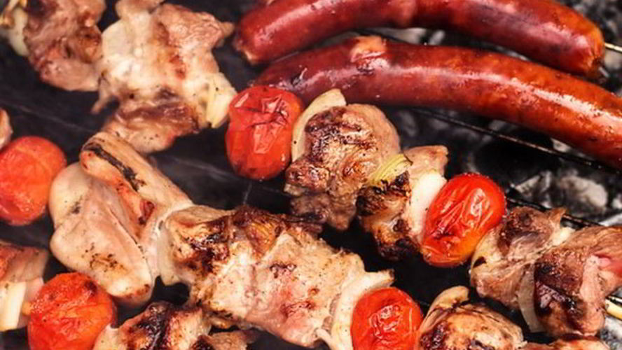 Рецепт шашлыка из свинины на гранатовом соке и коньяке