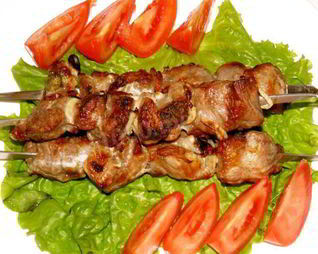 Шашлык из свинины с уксусом