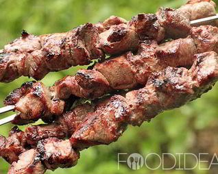 Шашлык из свинины в пиве