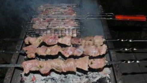 шашлык из свинины в пиве