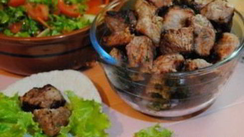 шашлык из свинины в пиве