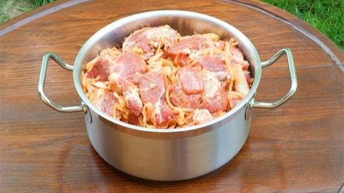 шашлык из свиной шеи