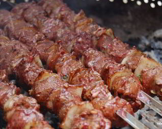 Шашлык из телятины диетический