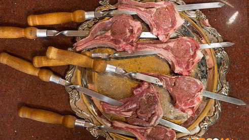 шашлык из телятины