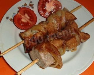Шашлык на сковороде