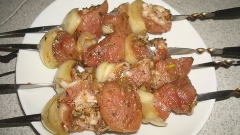 шашлык по-адыгейски