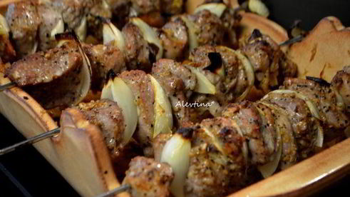 шашлык свиной с маринадом монреаль