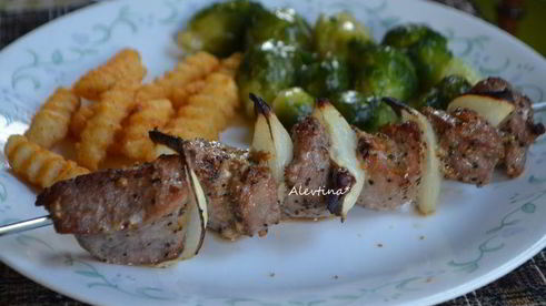 шашлык свиной с маринадом монреаль