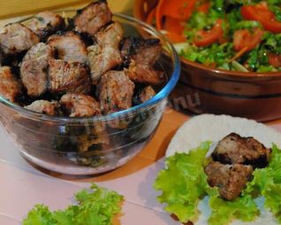 Шашлык в пиве из свинины