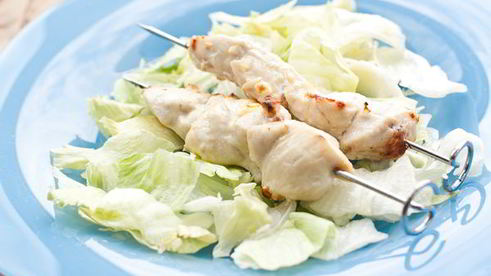 сочные шашлычки из куриной грудки