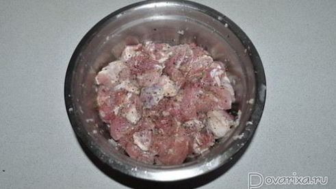 свиные шашлыки в духовке