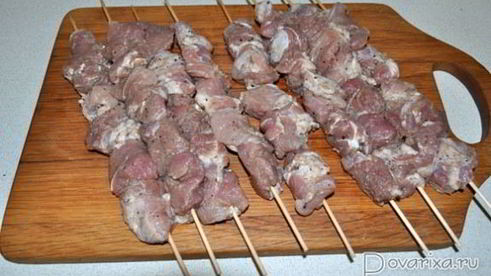 свиные шашлыки в духовке