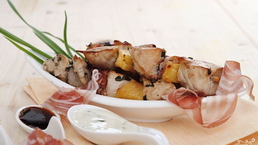 Рецепт экзотического шашлыка