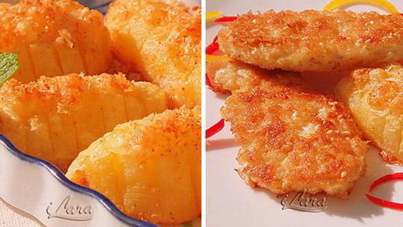 Рецепт Куриных мини-шницелей с картофелем по-словацки