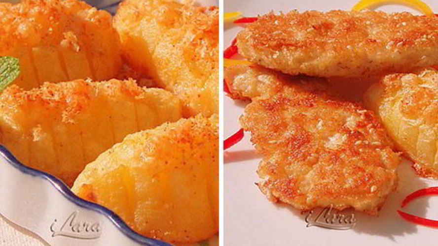 Рецепт куриных мини-шницелей с картофелем по-словацки