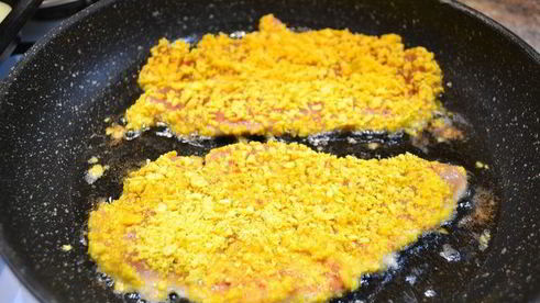 шницель из куриной грудки