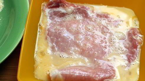 шницель из свинины