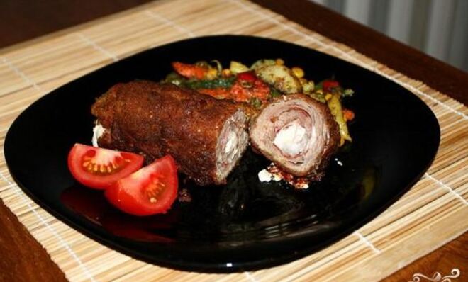 Шницель по-карагеоргиевски