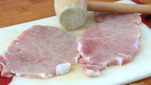 шницель свиной
