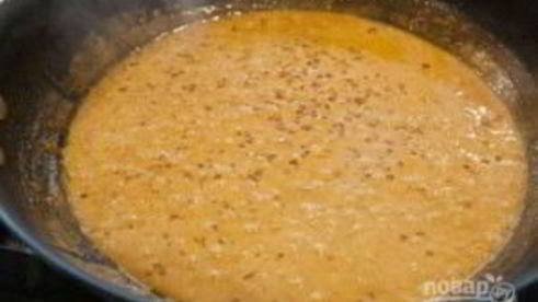 говяжий стейк с соусом