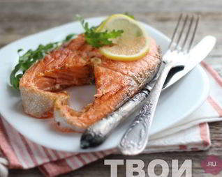 Стейк из форели