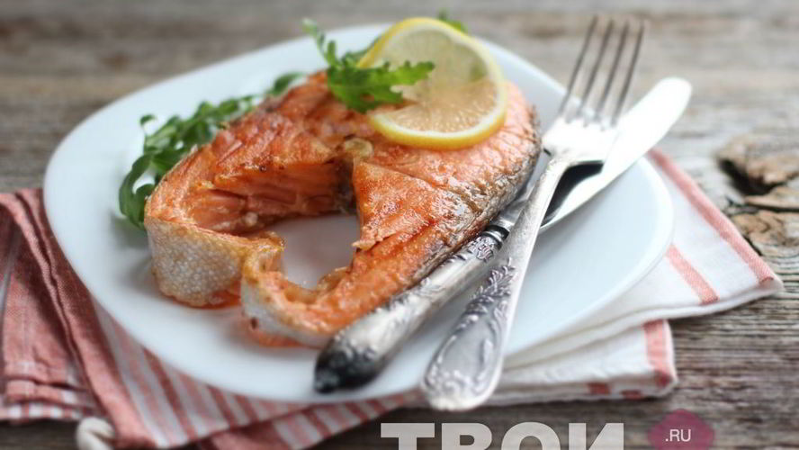 Рецепт стейка из форели