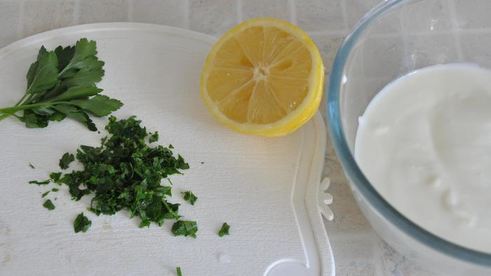 стейк из семги инь-янь