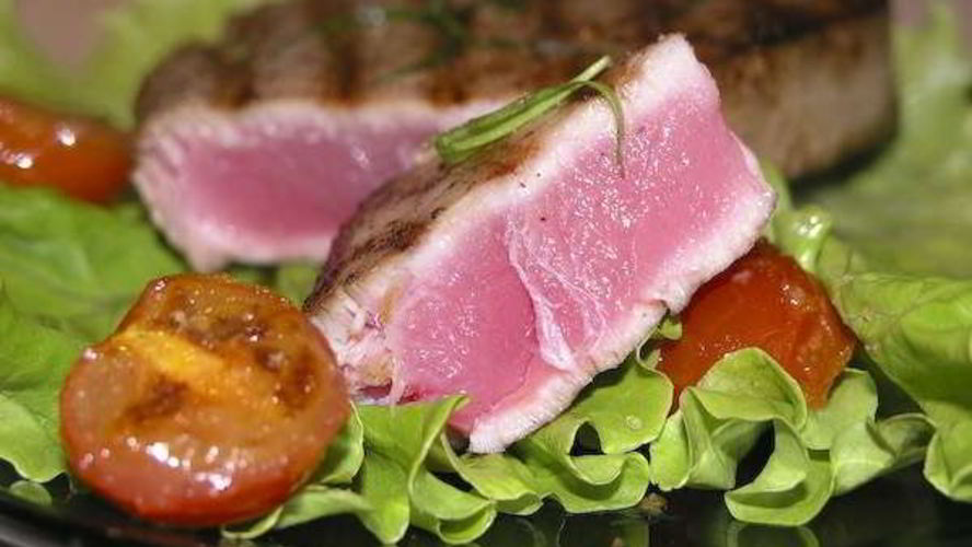 Рецепт стейка из тунца