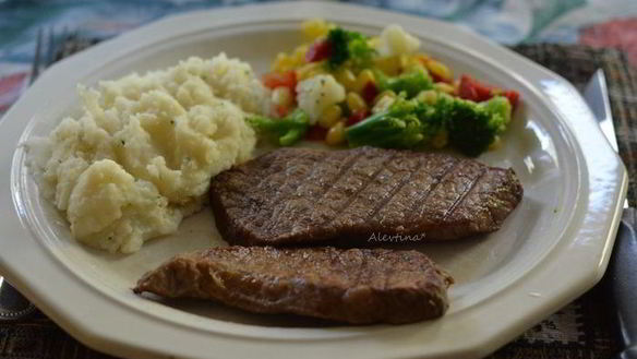 Рецепт Стейка в лаймовом маринаде