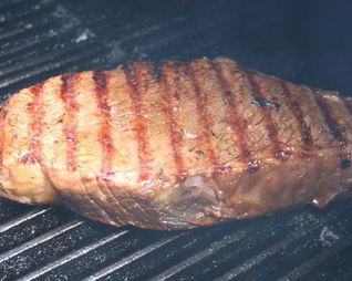 Стейк в соевом соусе