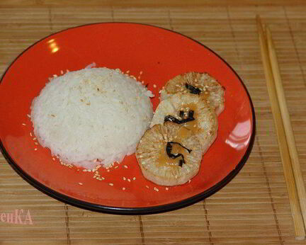 Стейки из дайкона